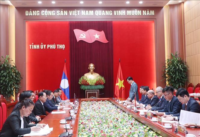 Quang cảnh buổi làm việc. Ảnh: Thu Hương - TTXVN