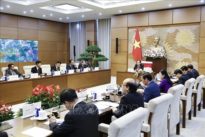 A view of the reception. VNA Photo: Doãn Tấn 