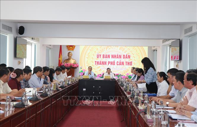 Quang cảnh buổi làm việc. Ảnh: Thu Hiền - TTXVN 