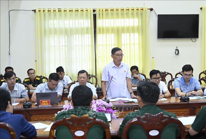 Các đại biểu phát biểu tại hội nghị. Ảnh: Chanh Đa-TTXVN