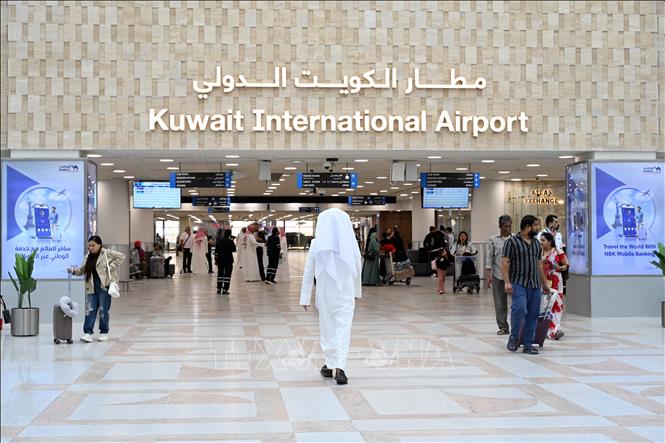 Sân bay quốc tế Kuwait ở Farwaniya, Kuwait ngày 1/6/2026. Ảnh: THX/TTXVN