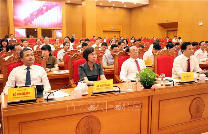 Các đại biểu dự hội nghị. Ảnh: Trần Trang - TTXVN 