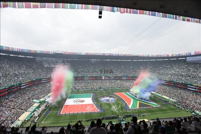  Quang cảnh Lễ khai mạc FIFA World Cup 2026 ở Mexico City, Mexico ngày 11/6/2026. Ảnh: THX/TTXVN