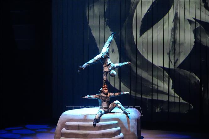 Một phần trình diễn tại “Mơ show”. Ảnh: Hữu Duyên - TTXVN