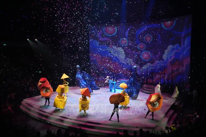 “Mơ show” sẽ chính thức bán vé từ ngày 20/6/2026 và duy trì lịch biểu diễn vào thứ bảy, chủ nhật hàng tuần từ cuối tháng 6 đến hết tháng 8 năm 2026. Ảnh: Hữu Duyên - TTXVN
