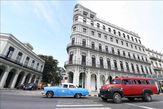 Quang cảnh đường phố tại La Habana, Cuba. Ảnh: THX/TTXVN phát