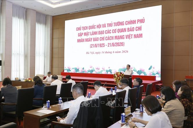 Chủ tịch Quốc hội Trần Thanh Mẫn phát biểu. Ảnh: Doãn Tấn – TTXVN