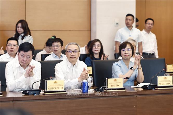 Đại biểu dự cuộc gặp mặt của Thủ tướng Chính phủ và Chủ tịch Quốc hội với lãnh đạo các cơ quan báo chí nhân Ngày Báo chí Cách mạng Việt Nam (21/6/1925 - 21/6/2026). Ảnh: Doãn Tấn – TTXVN