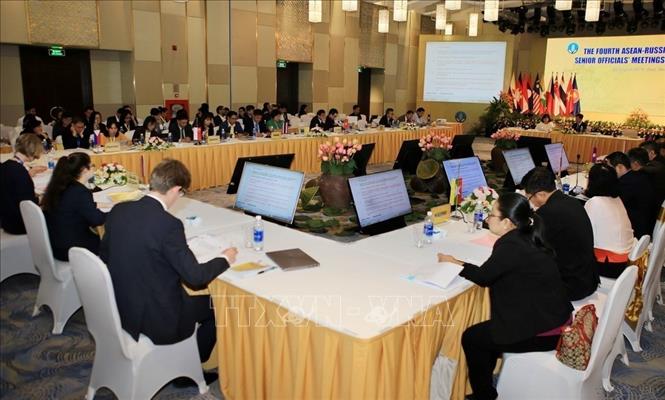 Hội nghị các quan chức cấp cao nông lâm nghiệp ASEAN và LB Nga lần 4 (Thừa Thiên-Huế, 8/8/2019). Ảnh: Hồ Cầu - TTXVN