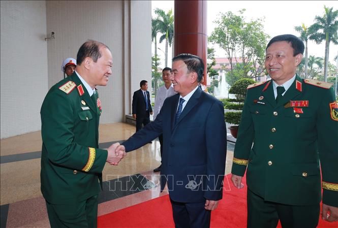 Ủy viên Bộ Chính trị, Thường trực Ban Bí thư Trần Cẩm Tú tới dự Đại hội. Ảnh: Trọng Đức - TTXVN