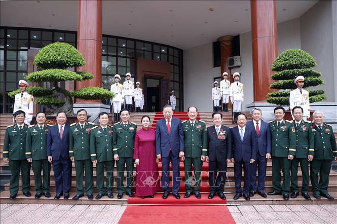 Tổng Bí thư, Chủ tịch nước Tô Lâm và các đại biểu dự Đại hội. Ảnh: Thống Nhất – TTXVN