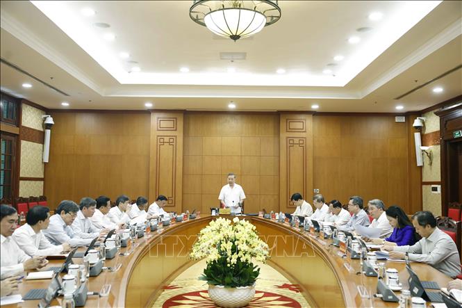 Tổng Bí thư, Chủ tịch nước Tô Lâm phát biểu chỉ đạo. Ảnh: Thống Nhất - TTXVN