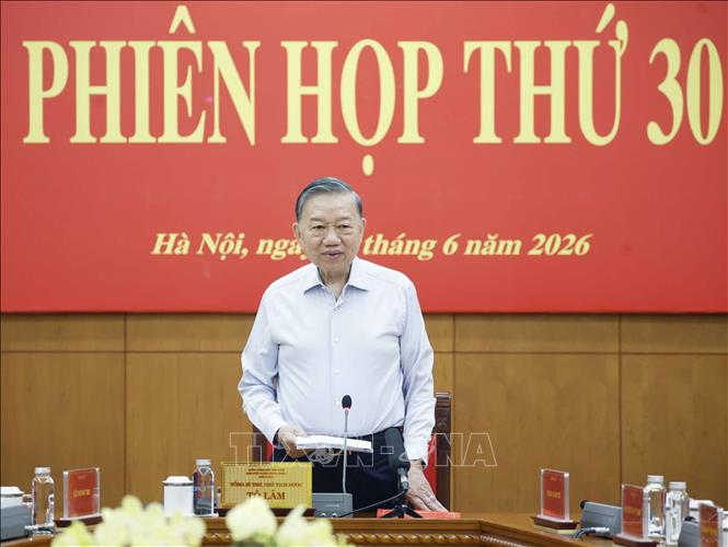 Tổng Bí thư, Chủ tịch nước Tô Lâm phát biểu. Ảnh: Thống Nhất – TTXVN