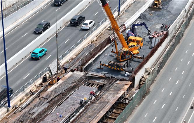 Dự án nút giao An Phú có tổng mức đầu tư 3.408 tỷ đồng, đang được đẩy nhanh tiến độ thi công.