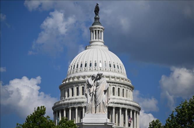 Tòa nhà Quốc hội Mỹ tại Washington, D.C. Ảnh: THX/TTXVN