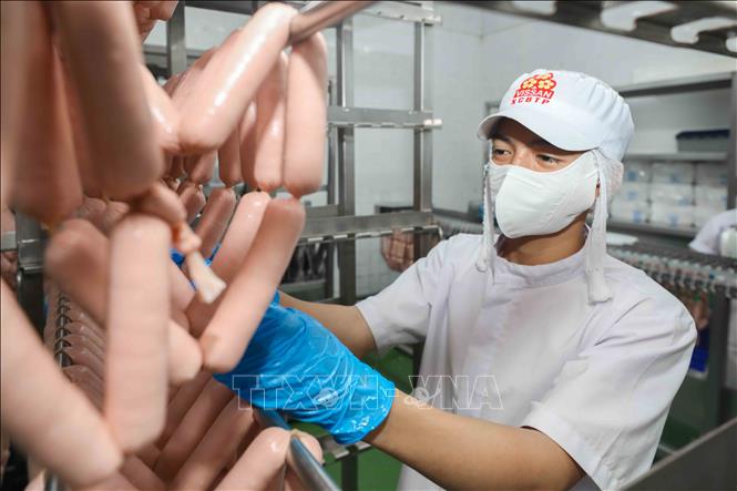Quy trình sản xuất nghiêm ngặt giúp sản phẩm luôn đạt tiêu chuẩn chất lượng cao nhất trước khi xuất xưởng. Ảnh: Phan Phương – TTXVN