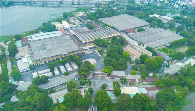Sau 56 năm hình thành và phát triển, VISSAN đã khẳng định vị thế là biểu tượng của chất lượng, an toàn thực phẩm và phát triển bền vững. Ảnh: Phan Phương – TTXVN