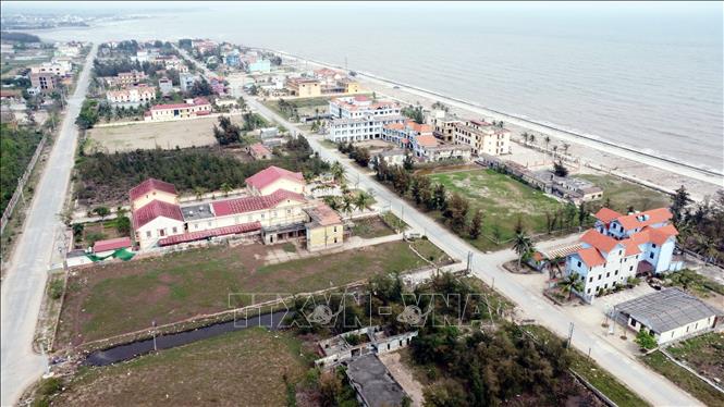 Khu du lịch Giao Ninh, xã Giao Ninh (Ninh Bình). Ảnh: Nguyễn Lành - TTXVN 