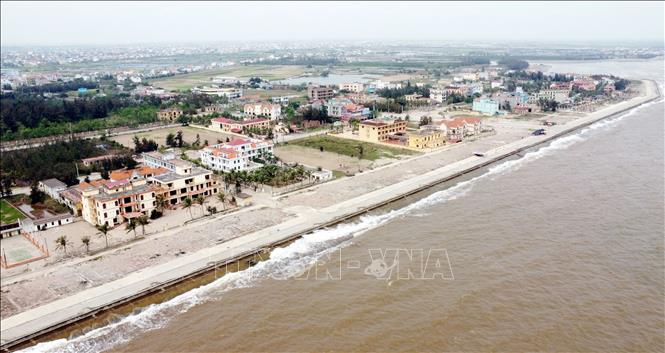 Khu du lịch Giao Ninh, xã Giao Ninh (Ninh Bình). Ảnh: Nguyễn Lành - TTXVN 
