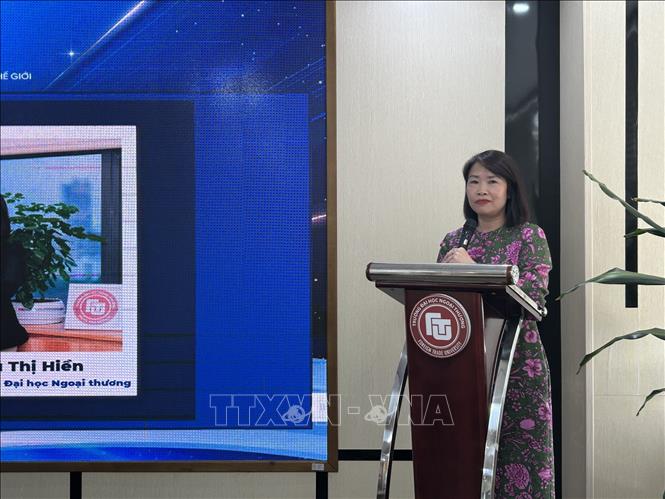 PGS, TS Vũ Thị Hiền, Phó Hiệu trưởng Trường Đại học Ngoại thương khẳng định, Việt Nam cần tiếp tục tận dụng các động lực từ thương mại và đầu tư quốc tế. Diệu Thúy- TTXVN