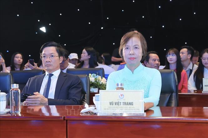 Đại biểu tham dự lễ bế mạc. Ảnh: Minh Quyết - TTXVN