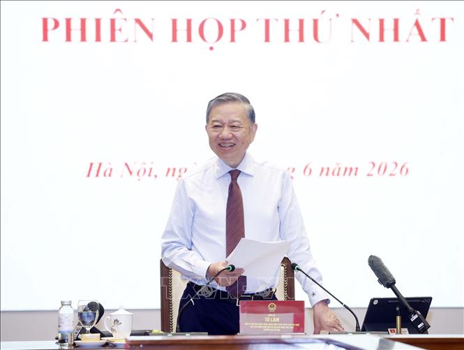 Tổng Bí thư, Chủ tịch nước Tô Lâm phát biểu chỉ đạo. Ảnh: Thống Nhất – TTXVN