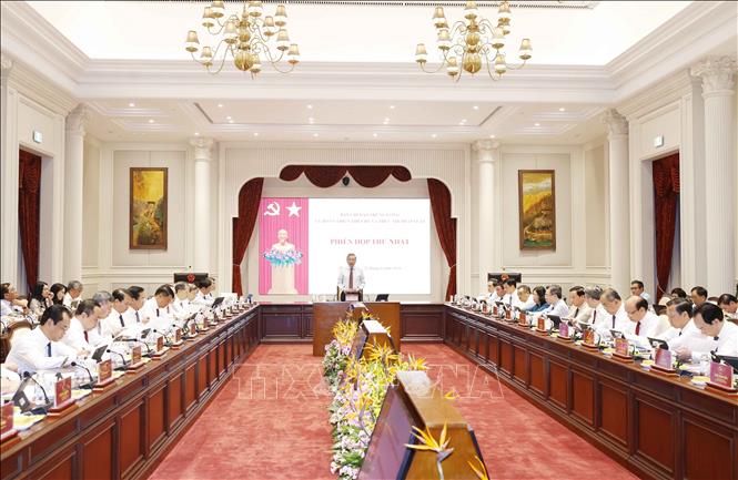Tổng Bí thư, Chủ tịch nước Tô Lâm chủ trì Phiên họp thứ nhất của Ban Chỉ đạo Trung ương về hoàn thiện thể chế và thực thi pháp luật. Ảnh: Thống Nhất – TTXVN