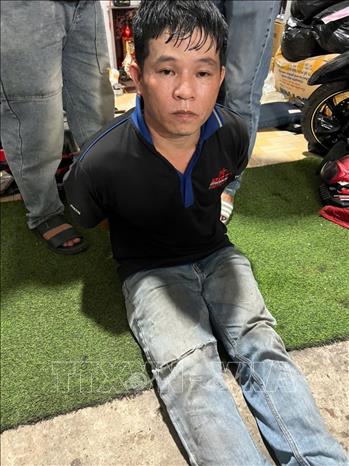 Đối tượng Phạm Quãng Lâm. Ảnh : TTXVN phát