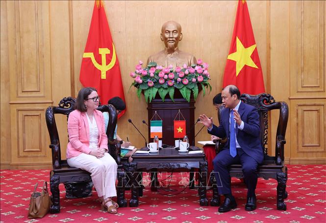 A view of the reception. VNA Photo: Văn Điệp