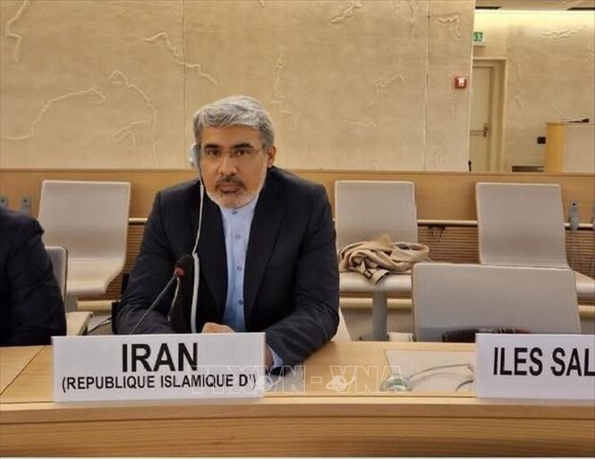Đại sứ Iran tại Liên hợp quốc (LHQ), ông Ali Bahreini. Ảnh: IRNA/TTXVN