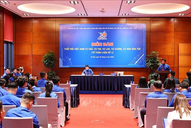 Các đại biểu thảo luận ở tổ số 1. Ảnh: Minh Đức – TTXVN