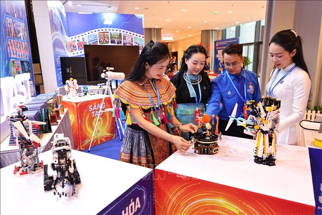 Đại biểu dự phiên Khai mạc trọng thể Đại hội đại biểu toàn quốc Đoàn Thanh niên Cộng sản Hồ Chí Minh lần thứ XIII, nhiệm kỳ 2026-2031. Ảnh: Minh Đức - TTXVN 