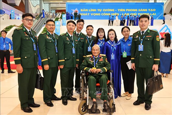 Đại biểu dự phiên khai mạc trọng thể Đại hội đại biểu toàn quốc Đoàn Thanh niên Cộng sản Hồ Chí Minh lần thứ XIII, nhiệm kỳ 2026 - 2031. Ảnh: Minh Đức - TTXVN 

