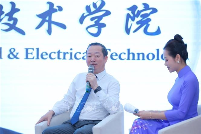 TS Đồng Văn Ngọc - Hiệu trưởng Cao đẳng Cơ điện Hà Nội về 
