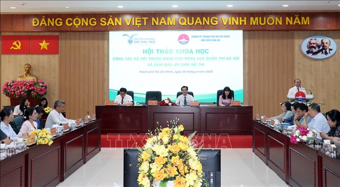 Quang cảnh Hội thảo. Ảnh: Tiến Lực - TTXVN