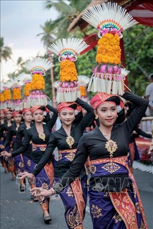 Lễ hội đường phố ở nhiều vùng miền là một nét đặc trưng hấp dẫn du khách tại Indonesia. Ảnh: Đỗ Quyên – PV TTXVN tại Indonesia