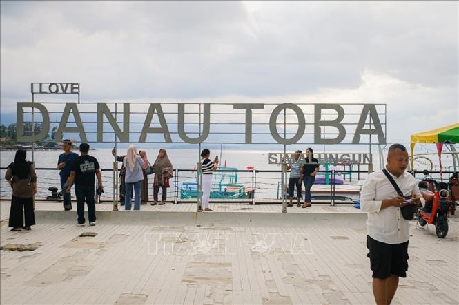 Hồ Toba là một trong số các điểm đến du lịch ngoài Bali được tích cực quảng bá. Ảnh: Đỗ Quyên – PV TTXVN tại Indonesia