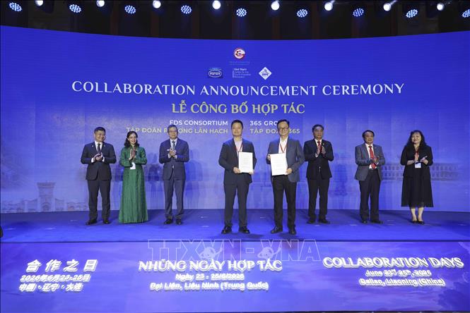 Phiên thảo luận với chủ đề “Đổi mới sáng tạo và đầu tư chất lượng cao-Động lực cho tăng trưởng bền vững”. Ảnh: TTXVN phát