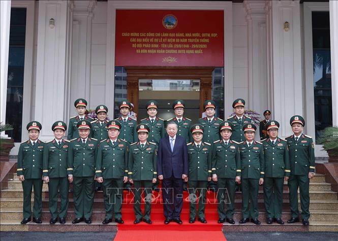 Tổng Bí thư, Chủ tịch nước Tô Lâm và các đại biểu. Ảnh: Thống Nhất - TTXVN

