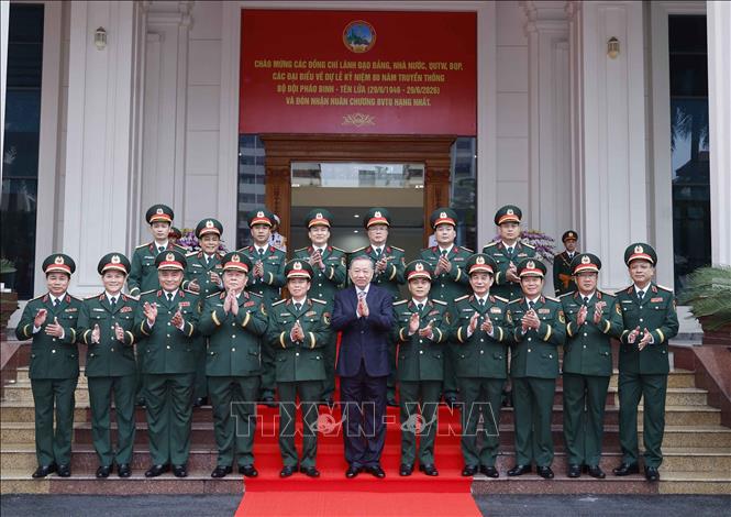 Tổng Bí thư, Chủ tịch nước Tô Lâm và các đại biểu. Ảnh: Thống Nhất - TTXVN