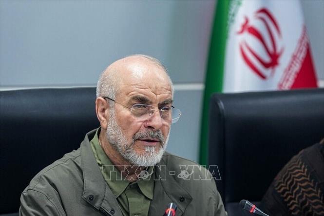 Chủ tịch Quốc hội Iran Mohammad Bagher Ghalibaf. Ảnh: IRNA/TTXVN phát