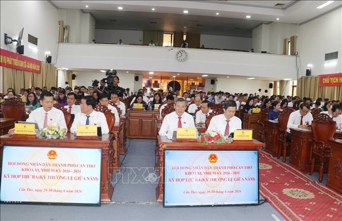 Quang cảnh kỳ họp. Ảnh: Ngọc Thiện - TTXVN
