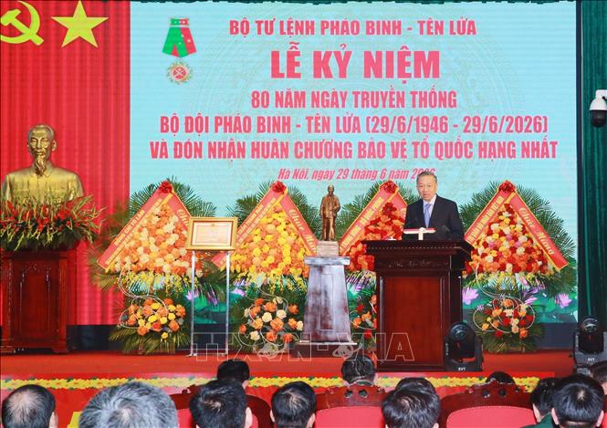 Tổng Bí thư, Chủ tịch nước Tô Lâm phát biểu chỉ đạo. Ảnh: Thống Nhất, Trọng Đức - TTXVN