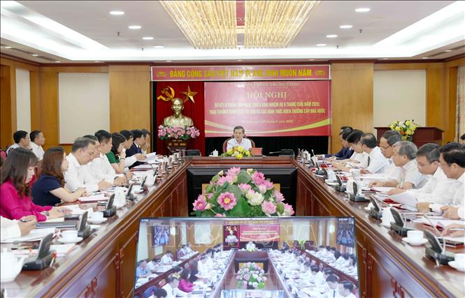 Quang cảnh hội nghị. Ảnh: Phương Hoa - TTXVN