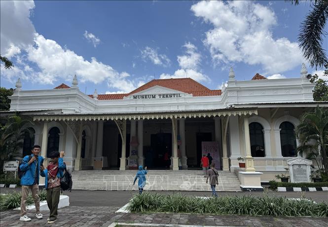 Bảo tàng Dệt May Indonesia là một trong nhiều Bảo tàng miễn phí vào cửa trong dịp này. Ảnh: Đỗ Quyên – PV TTXVN tại Indonesia