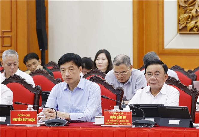 Các đại biểu tham dự. Ảnh: Thống Nhất - TTXVN