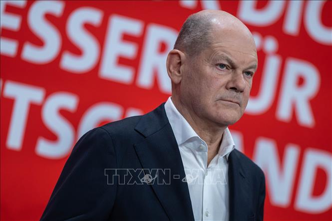 (Tư liệu) Ông Olaf Scholz tại một sự kiện ở Berlin, Đức. Ảnh: THX/TTXVN phát