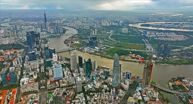 Thành phố Hồ Chí Minh - trung tâm kinh tế, văn hóa, du lịch đầu tàu của cả nước. Ảnh: Vũ Sinh - TTXVN
