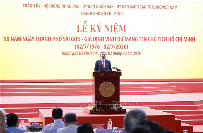 Tổng Bí thư, Chủ tịch nước Tô Lâm phát biểu. Ảnh: Thống Nhất – TTXVN