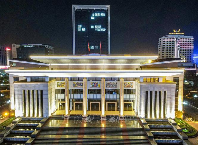 Trung tâm hành chính tỉnh Bắc Ninh ở phường Bắc Giang. Ảnh: Thanh Thương - TTXVN